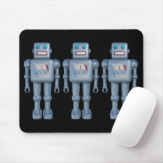 Drei Roboter Mousepad (Mit Mouse)
