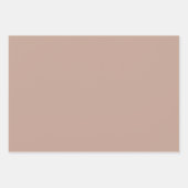 Drei robuste, neutrale Farbton Geschenkpapier Set (Vorderseite 2)