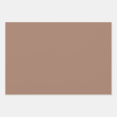 Drei robuste, neutrale Farbton Geschenkpapier Set (Vorderseite)