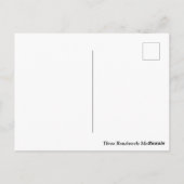 Drei Rondawels Berge Südafrika Postkarte (Rückseite)