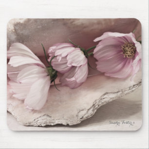 Drei rosa Cosmos Mousepad