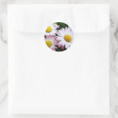 Drei rosa Gänse Runder Aufkleber (Tasche)