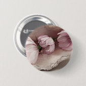 Drei rosa Kosmos Button (Vorne & Hinten)