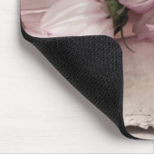 Drei rosa Kosmos Mousepad (Ecke)