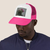 Drei rosa Rosen Truckerkappe (Beispiel)