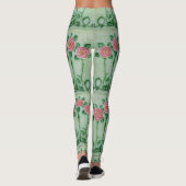 Drei rosa Roses Thunder_Cove Leggings (Rückseite)