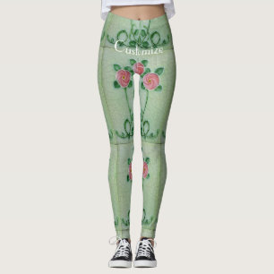 Drei rosa Roses Thunder_Cove Leggings