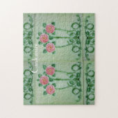 Drei rosa Roses Thunder_Cove Puzzle (Vertikal)