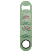 Drei rosa Roses Thunder_Cove Speed Flaschenöffner (Vorderseite)