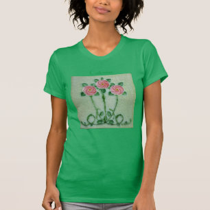 Drei rosa Roses Thunder_Cove T-Shirt