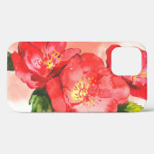 Drei rosa und rote Rose Case-Mate iPhone Hülle (Rückseite (Horizontal))