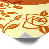 DREI ROSE, Art Déco Ladys: SOMMERSONNE Poster (Ecke)