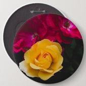 Drei Rose Button (Vorne & Hinten)