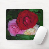 DREI ROSE MOUSEPAD (Mit Mouse)