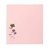 Drei Rose Notepad Notizblock (Vorderseite)