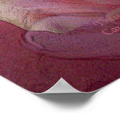 Drei Rose - Red - Fine Art Poster (Ecke)