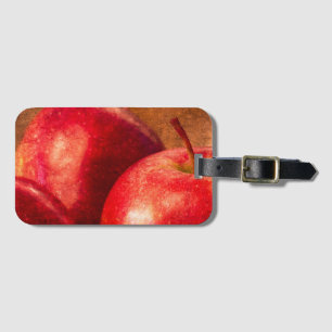 Drei rote Äpfel Gepäckanhänger