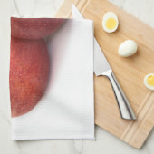 Drei rote Äpfel Handtuch (Viertel Falte)