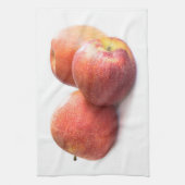 Drei rote Äpfel Handtuch (Vertikal)