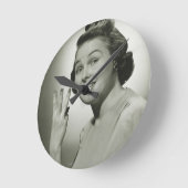 Drei Runde Wanduhr (Winkel)