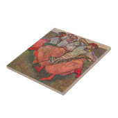 Drei russische Tänzer von Edgar Degas Fliese (Seite)