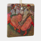 Drei russische Tänzer von Edgar Degas Keramikornament (Rechts)