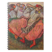 Drei russische Tänzer von Edgar Degas Notizblock (Vorderseite)