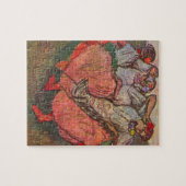 Drei russische Tänzer von Edgar Degas Puzzle (Horizontal)