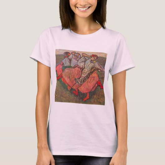 Drei russische Tänzer von Edgar Degas T-Shirt (Vorderseite)