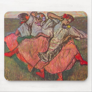 Drei russische Tänzerinnen von Edgar Degas Mousepad