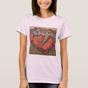 Drei russische Tänzerinnen von Edgar Degas T-Shirt