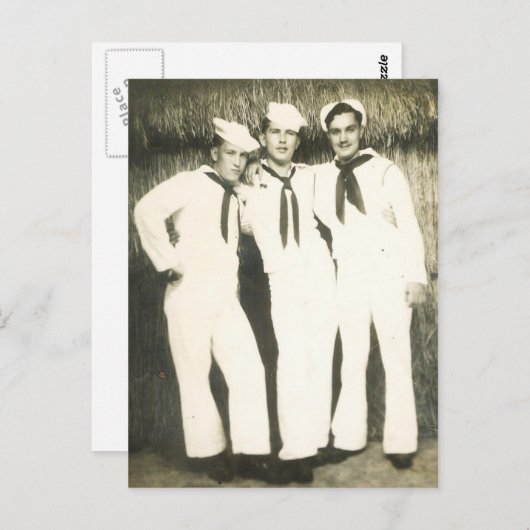 DREI SAILOREN #13 POSTKARTE (Vorne/Hinten)