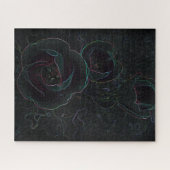 drei Samttulips Puzzle (Horizontal)