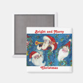 DREI SANTA MAGNET (Vorderseite/Rückseite)