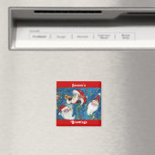 DREI SANTA MAGNET (In Situ (Geschirrspüler))
