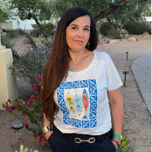 Drei Sardinen + blaue Tile