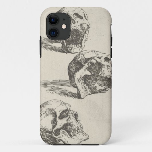 Drei Schädel Case-Mate iPhone Hülle (Rückseite)