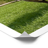 Drei Schafe in einer Weide Poster (Ecke)