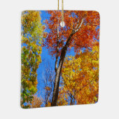 Drei Schattierungen von Ahornbäumen Keramikornament (Rechts)