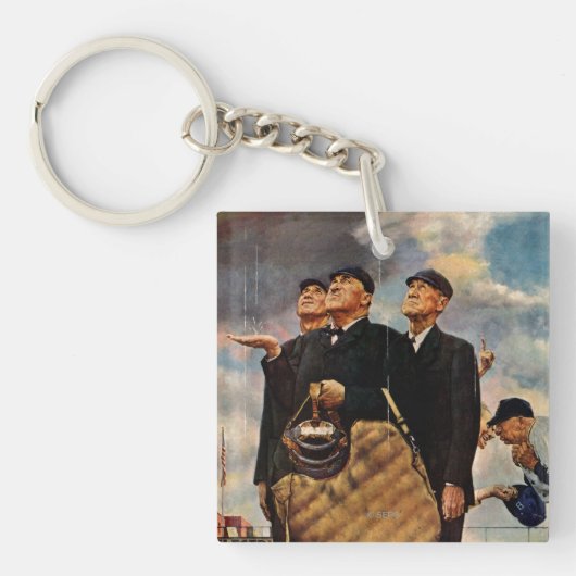 Drei Schiedsrichter Schlüsselanhänger (Vorderseite)