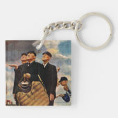 Drei Schiedsrichter Schlüsselanhänger (Rückseite)