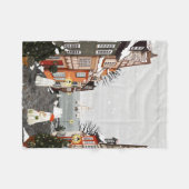 Drei Schiffe Fleecedecke (Vorderseite (Horizontal))
