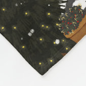 Drei Schiffe Fleecedecke (Ecke)