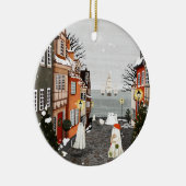 Drei Schiffe Keramik Ornament (Rechts)