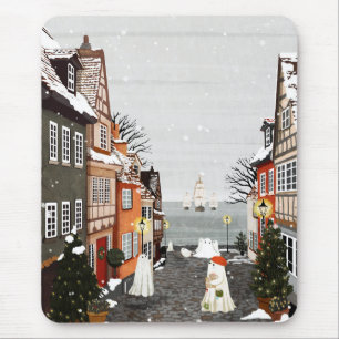 Drei Schiffe Mousepad