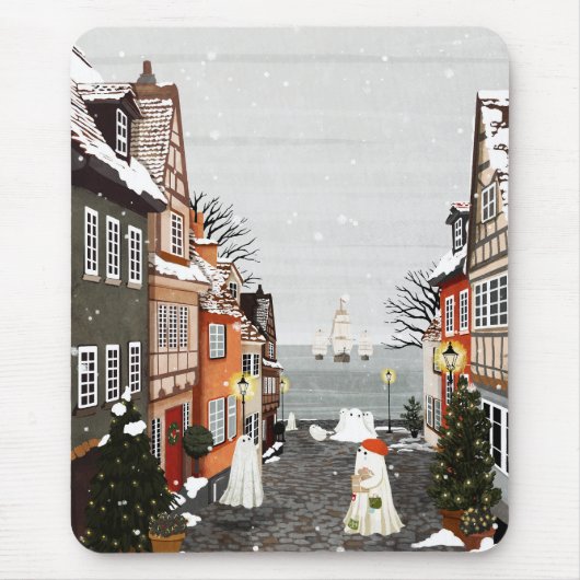 Drei Schiffe Mousepad (Vorne)