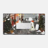 Drei Schiffe Schreibtischunterlage (Tastatur & Maus)