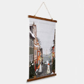 Drei Schiffe Wandteppich Mit Holzrahmen (Gewinkelt)