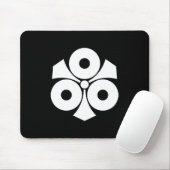 Drei Schlangenaugen mit Schwertern Mousepad (Mit Mouse)