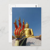 drei Schlangenköpfe Postkarte (Vorne/Hinten)